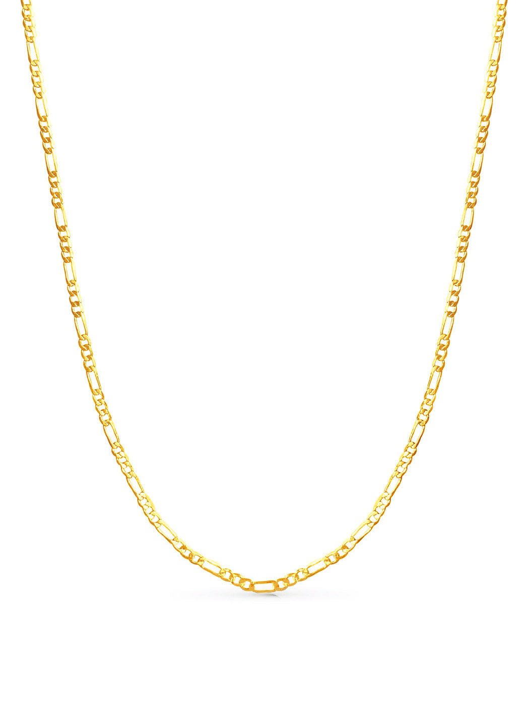 delicate figaro gold layering chain