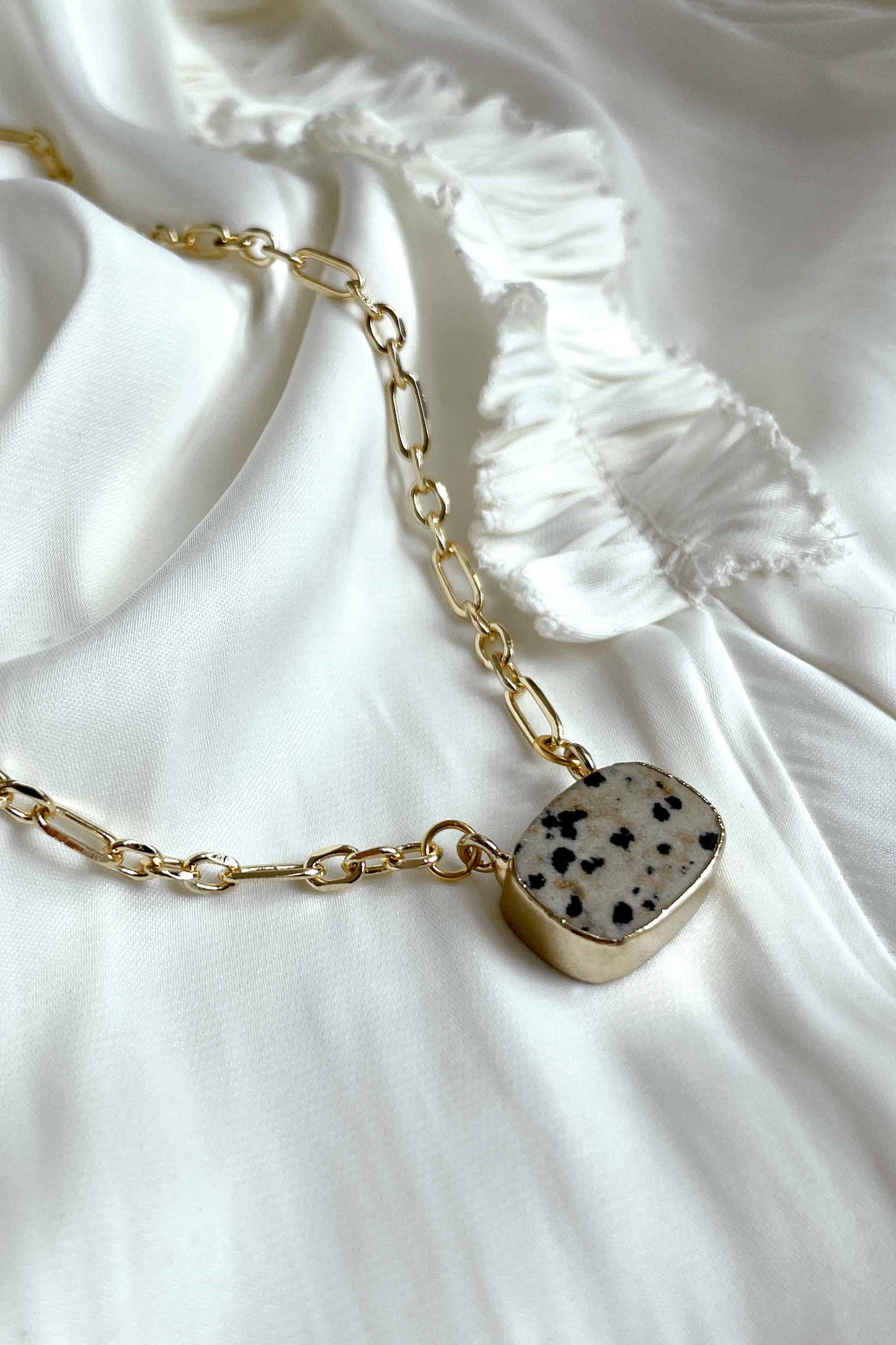 dalmatian-jasper-stone-geometric-chunky-gold-necklace-2