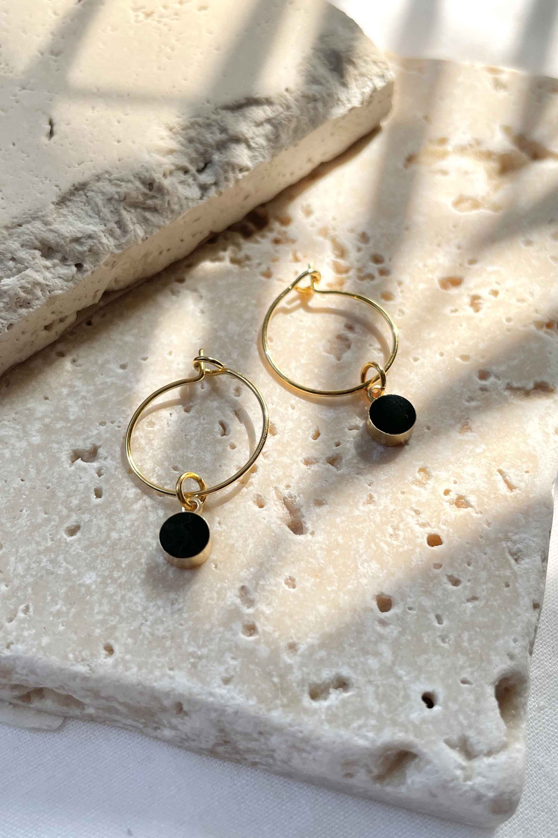 eclipse-black-onyx-minimal-charm-hoop-earrings-2